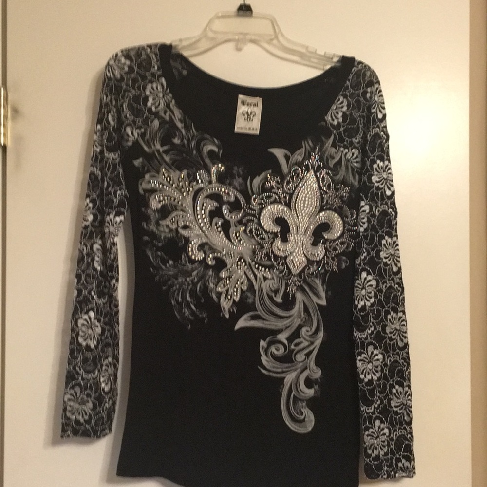 Embellished top